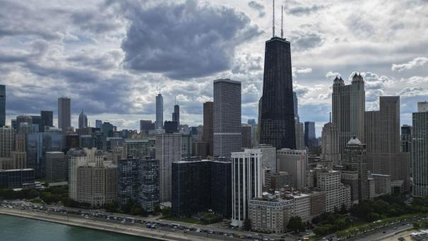 <p>Die Skyline von Chicago.</p>