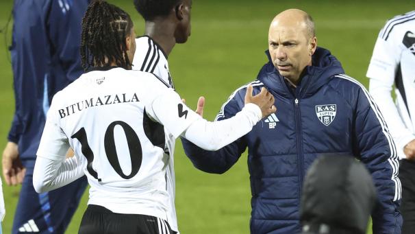 <p>„Wir haben fast ängstlich gespielt“, sagte AS-Coach Bruno Pinheiro über die zweite Hälfte.</p>