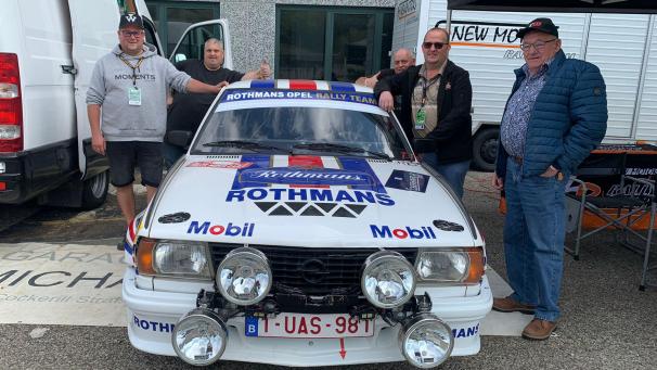 <p>Zum dritten Mal waren Michael Küches-Frederic Adams und ihr Team in San Marino mit dem legendären Opel Ascona 400 am Start.</p>