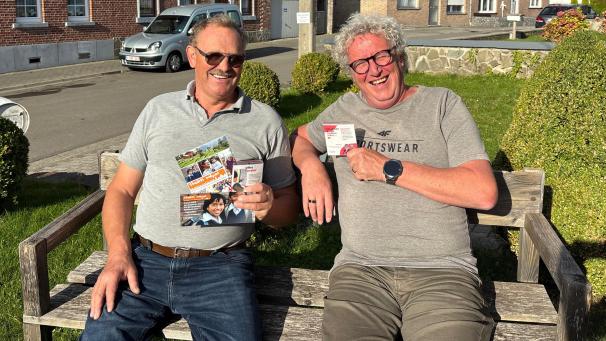 <p>Henri Schmetz (links) und Raoul Debougnoux aus Kelmis brechen im Herbst nach Nepal auf.</p>