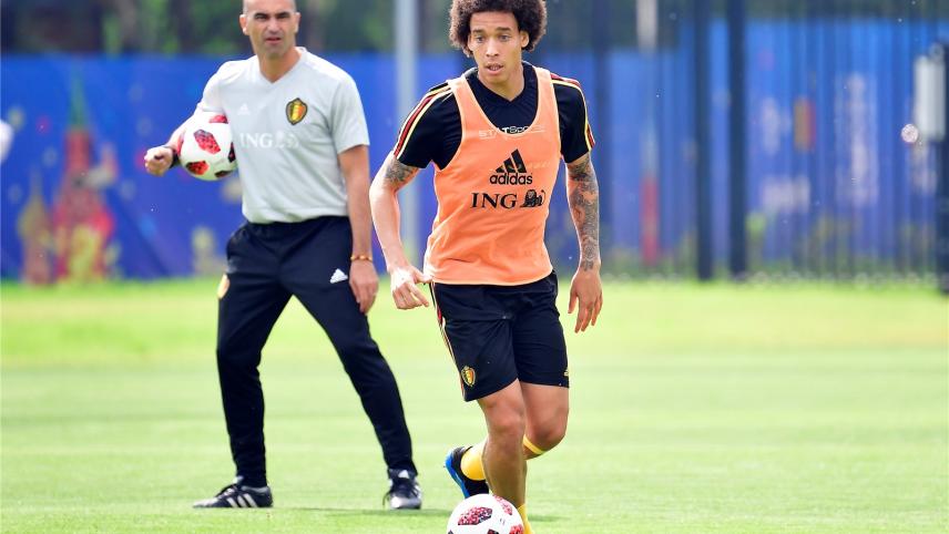 <p>„Wenn Axel Witsel mit Dortmund die Meisterschaft gewinnt, wäre das gut für Deutschland“, sagt Nationaltrainer Roberto Martinez.</p>