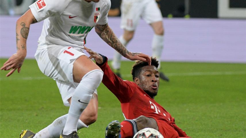 <p>Kingsley Coman hat sich nicht – wie zunächst angenommen – schwerwiegend an seinem anfälligen linken Fuß verletzt.</p>