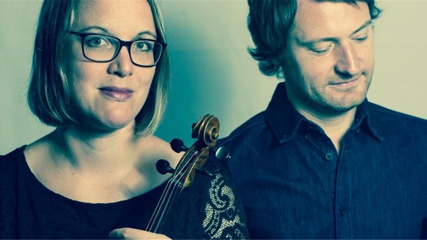 <p>Sabrina Palm und Steve Crawford spielen am Sonntag im Schlachthof.</p>