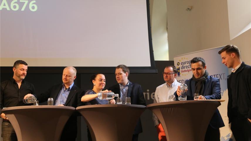 <p>Die Debatte der ostbelgischen Europakandidaten verlief sachlich.</p>