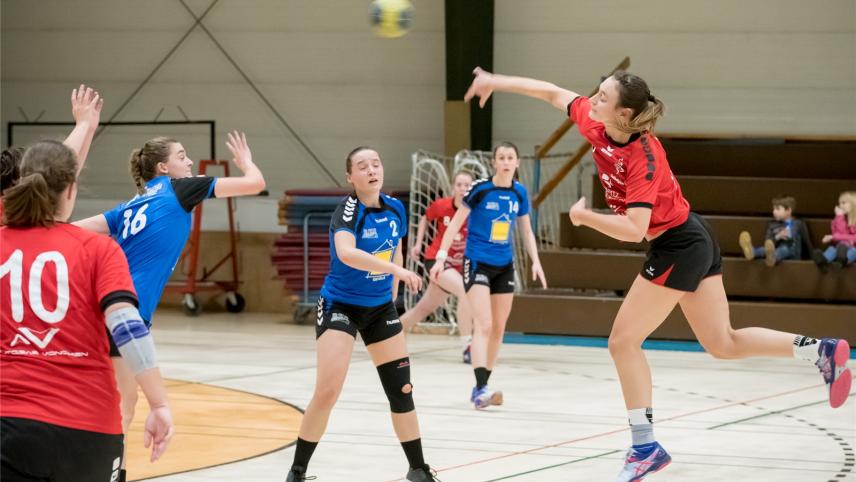 <p>Jorina Lennertz traf in Overpelt sechs Mal.</p>