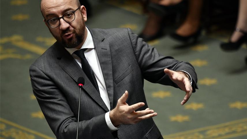 <p>Premier Charles Michel</p>