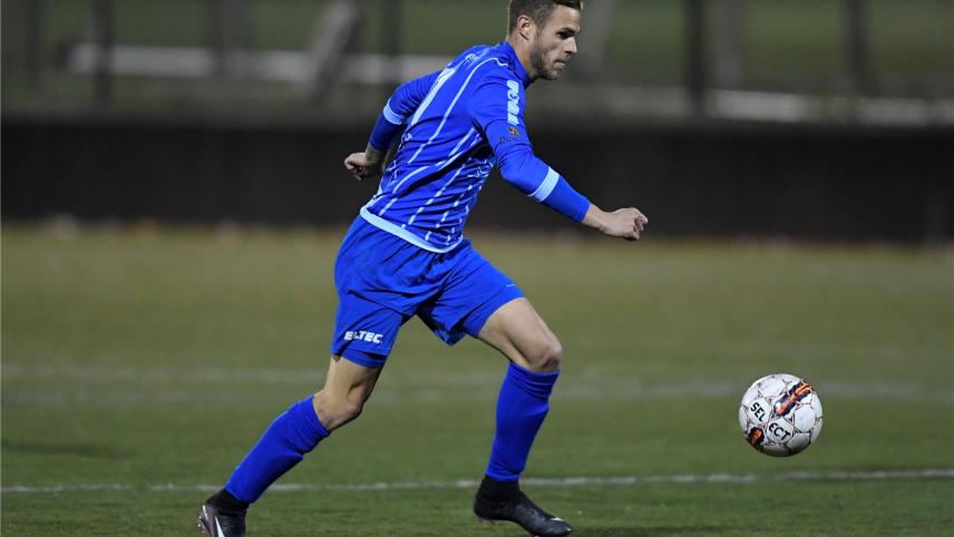 <p>Eupen (hier Alessio Kraft) kassierte am Samstag seine fünfte Heimniederlage.</p>