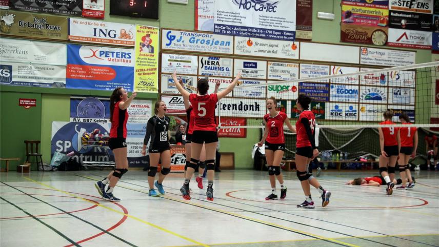 <p>Die Calaminia-Damen wollen den Aufstieg am Samstag perfekt machen.</p>