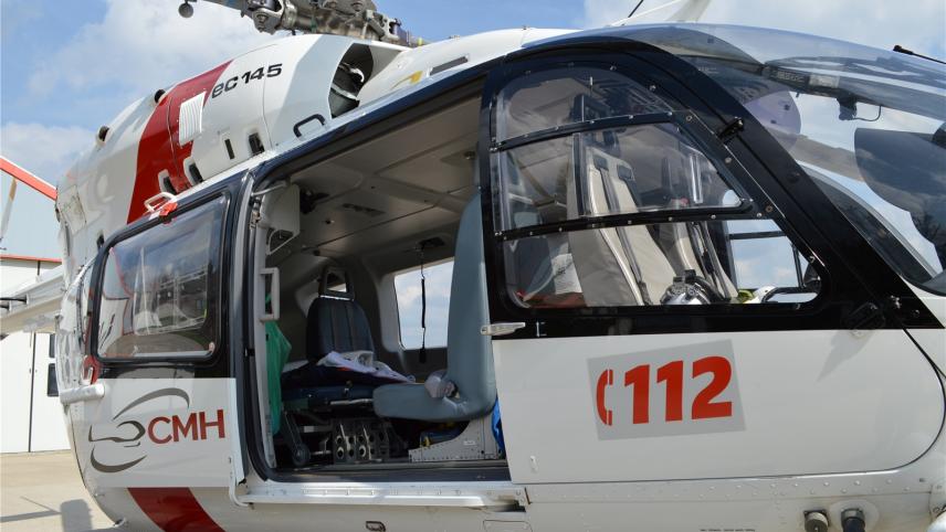 <p>Zwei Verletzte können gleichzeitig transportiert werden.</p>