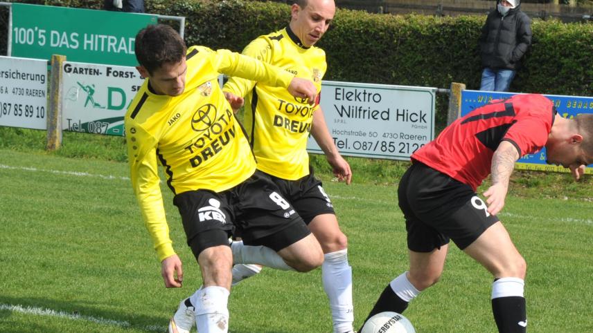 <p>Nach dem Aufstieg hat der RFC Raeren-Eynatten noch den Pokal im Visier.</p>