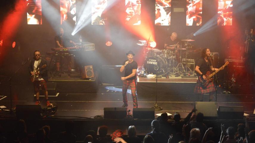 <p>Mit ihrer energiegeladenen Show begeisterten Brings auch bei ihrem vierten Konzert in St.Vith.</p>