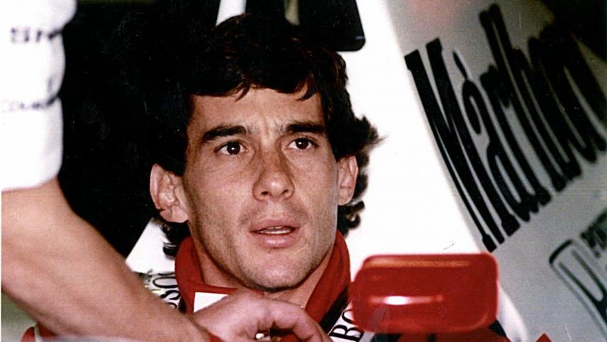 <p>Für viele Motorsportfans bis heute eine Legende: Formel-1-Pilot Ayrton Senna.</p>