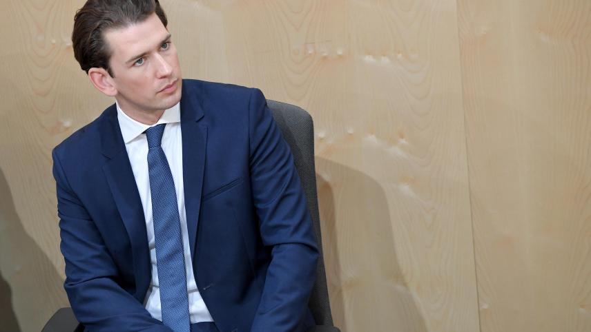 <p>Sebastian Kurz (ÖVP) ist kein Bundeskanzler von Österreich mehr.</p>