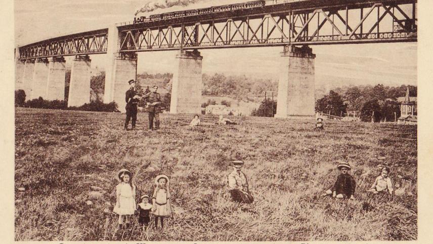 <p>Der Viadukt von Moresnet</p>
