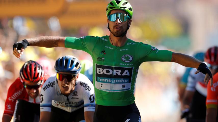 <p>Gegen Peter Sagan war in Colmar kein Kraut gewachsen.</p>
