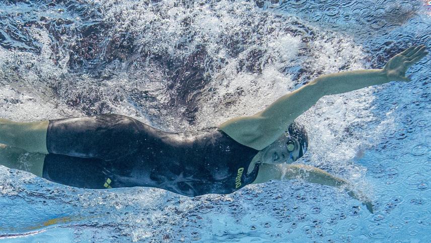 <p>Fanny Lecluyse konnte ihren eigenen Landesrekord gleich zweimal verbessern.</p>
