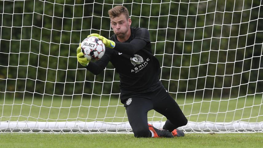 <p>Ortwin De Wolf ist die neue Nummer eins der AS Eupen.</p>