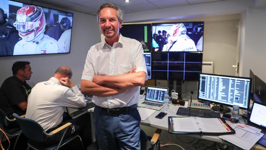 <p>Gerd Ennser ist der Vorsitzende des Kollegiums der Sportkommissare beim Belgien-GP in Spa-Francorchamps.</p>