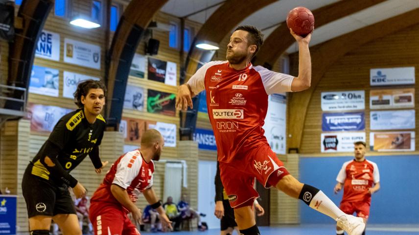 <p>Mit sieben Treffern war Rückkehrer Philippe Cnyrim am Samstagabend der erfolgreichste KTSV-Werfer.</p>