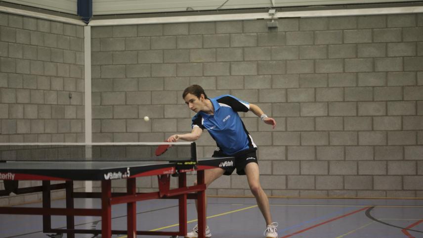 <p>Lenny Welter (D2/TTC Eupen) legt Wert auf das Gleichgewicht zwischen Sport, Studium und Freunde.</p>