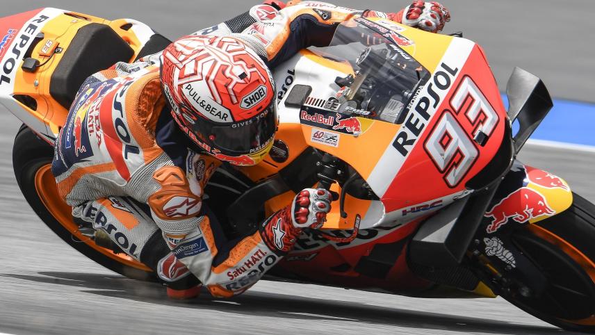 <p>Marc Marquez, der Überflieger der Saison.</p>