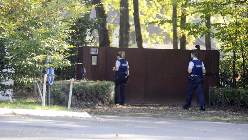 <p>Am Morgen des 10. Oktober durchsuchten Beamte auch das Privatanwesen von Mogi Bayat in Lasne.</p>