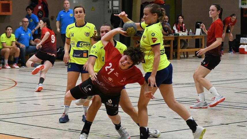 <p>Kresiläuferin Anna Lauffs erzielte gegen Sint-Truiden vier Treffer.</p>