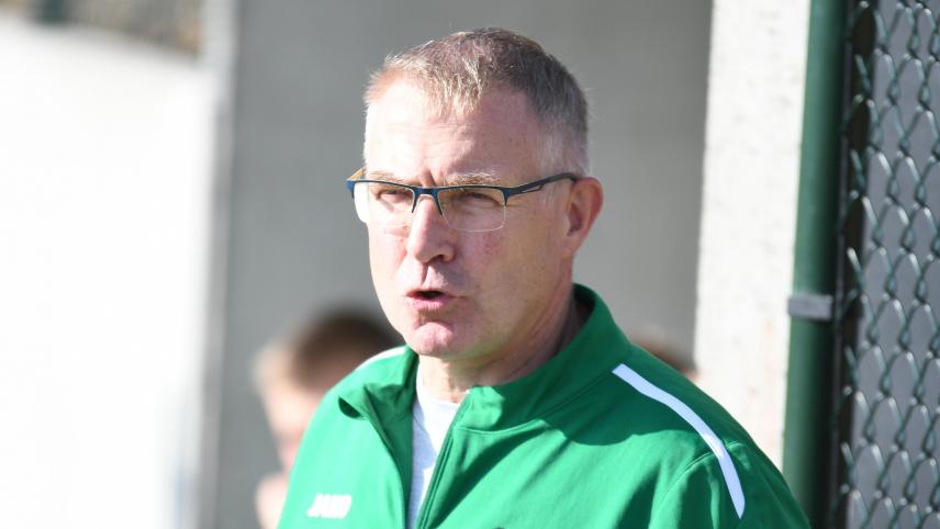 <p>Werner Zeimers setzt seine Elf nicht unter Druck.</p>