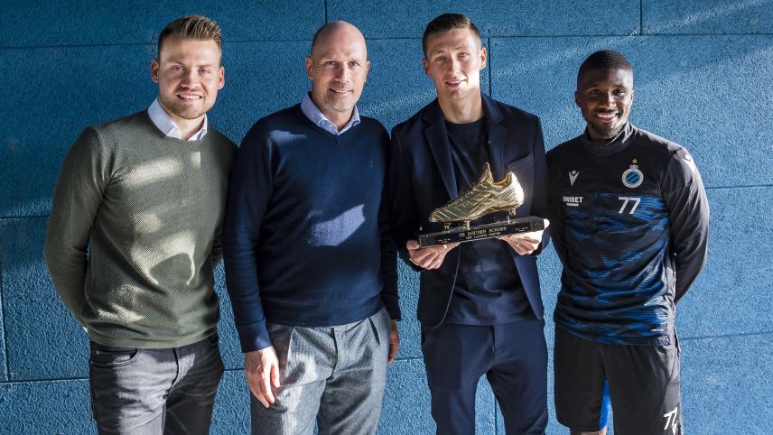 <p>Bester Torhüter (Simon Mignolet), bester Trainer (Philippe Clement), bester Spieler (Hans Vanaken) und Tor des Jahres (Clinton Mata): Club Brügge räumte am Mittwoch ab.</p>