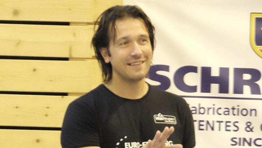 <p>„Baze“ Krstev bleibt in dieser wichtigen Meisterschaftsphase betont gelassen, aber nicht weniger fokussiert.</p>