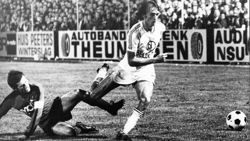 <p>Robbie Rensenbrink entwischte seinen Gegenspielern in schöner Regelmäßigkeit.</p>