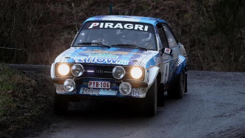 <p>Kris Meeke führt nach dem ersten Tag der Legend Boucles in Bastogne.</p>