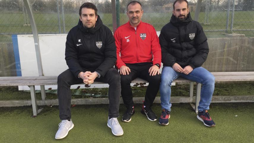 <p>Nicolas Collubry, Jérôme Garnier, Rafael Diaz (von links)</p>