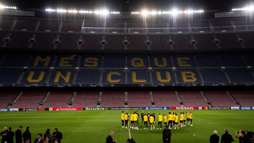 <p>Das Camp Nou des FC Barcelona</p>