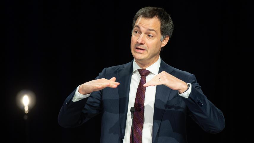 <p>Punktete mit einem „belgischen Plädoyer“ bei den Frankofonen: Alexander De Croo.</p>