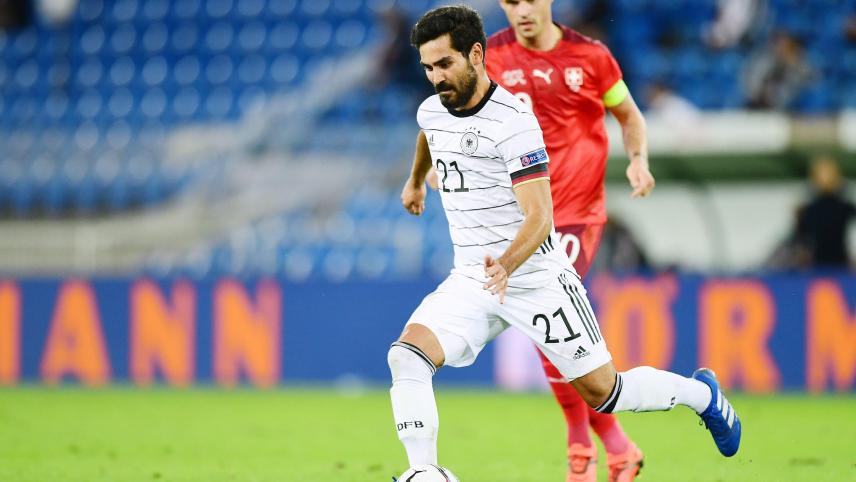 <p>Ilkay Gündogan hatte Deutschland in der 14. Minute in Führung gebracht.</p>