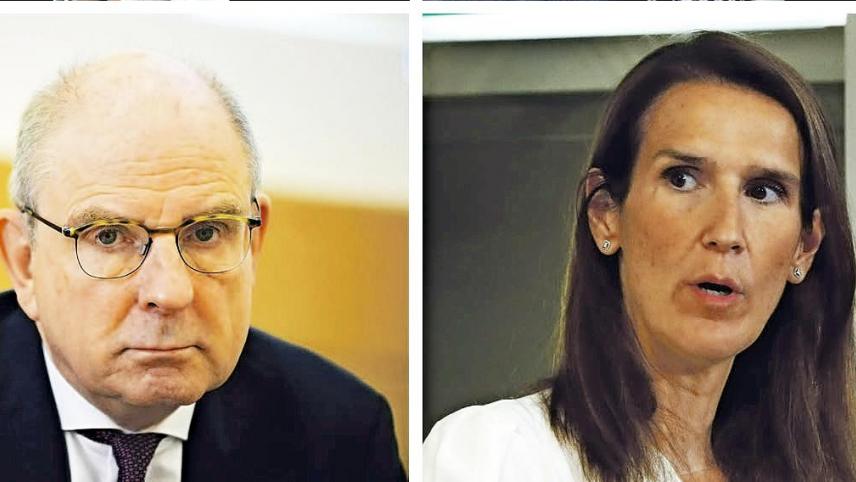 <p>Koen Geens und Sophie Wilmès</p>