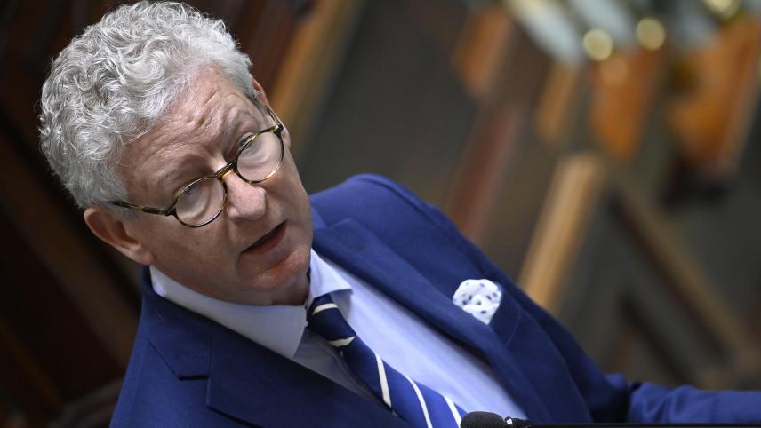 <p>Pieter De Crem ist das Aushängeschild des rechten Flügels seiner Partei.</p>