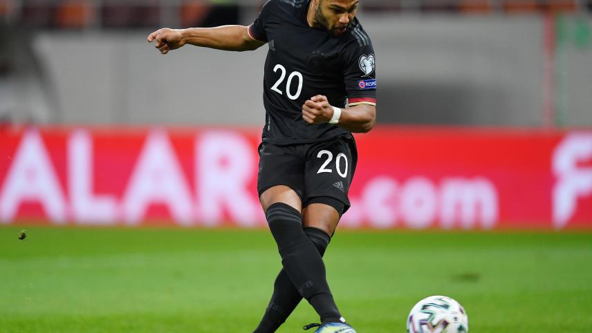 <p>Serge Gnabry erzielte das Tor des Abends.</p>