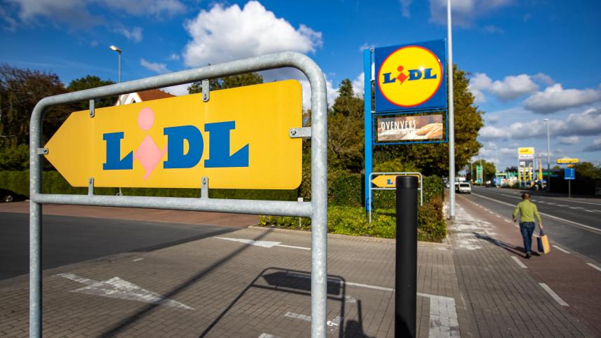 <p>Bei Lidl läuft wieder der Betrieb.</p>