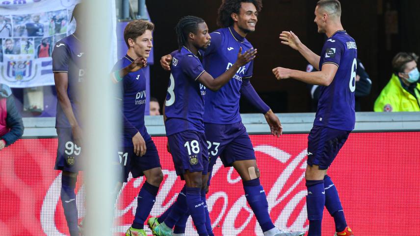 <p>Anderlecht hatte viermal Anlass zum Torjubel.</p>