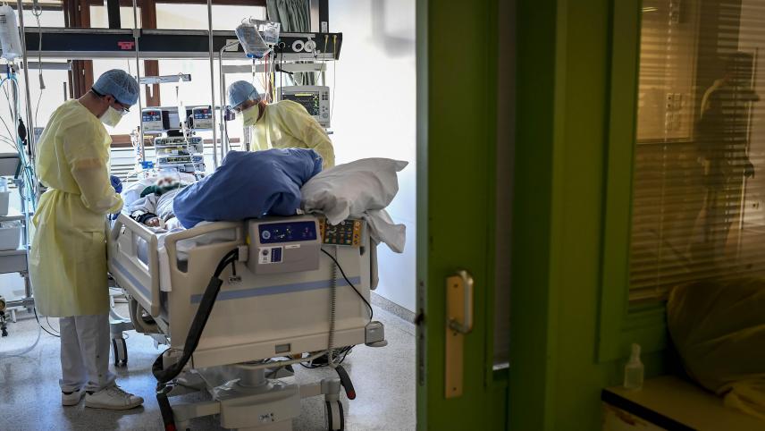 <p>Das Pflegepersonal steht seit Beginn der Pandemie unter Dauerbelastung.</p>