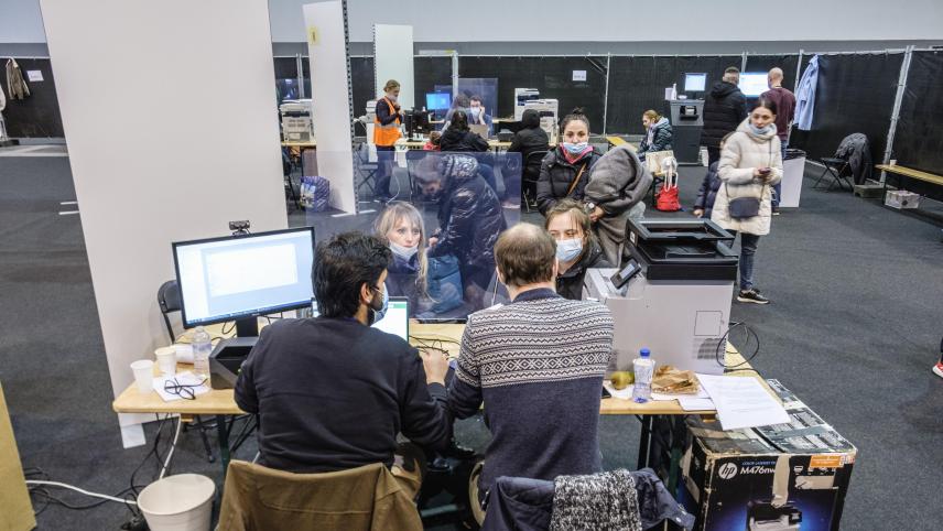 <p>Der Zustrom an Flüchtlingen aus der Ukraine bleibt administrativ überschaubar. Problematisch wird es bei der Zuweisung von Unterkünften.</p>