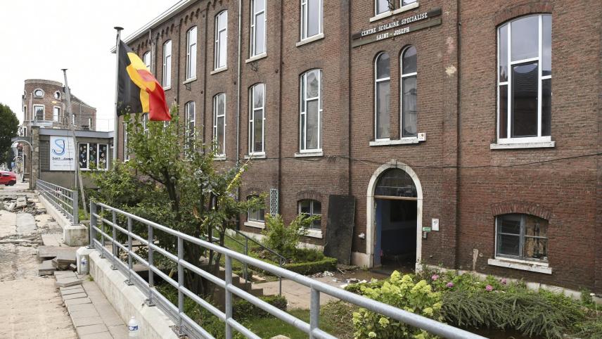 <p>Das Institut St. Joseph in Dolhain (Avenue Victor David) wurde ebenfalls in Mitleidenschaft gezogen.</p>