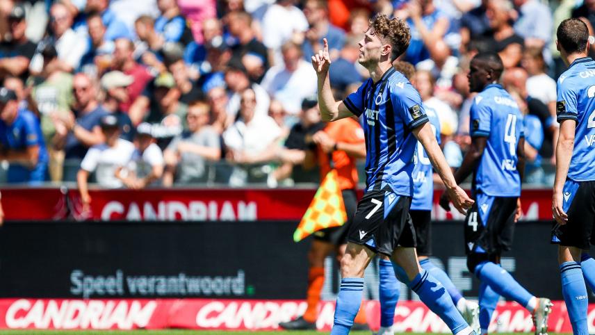 <p>Andreas Skov Olsen bescherte Club Brügge mit seinem Doppelpack die ersten drei Punkte.</p>