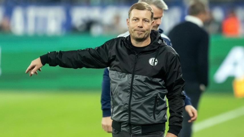 <p>Frank Kramer steht als Trainer des Fußball-Bundesligisten Schalke 04 vor dem Aus.</p>