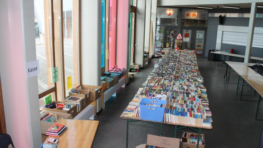 <p>Die Bücherbörse findet am letzten Oktoberwochenende zum ersten Mal in Deidenberg statt.</p>