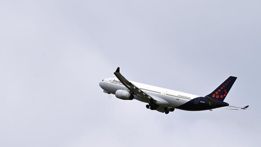 <p>Eine Maschine von Brussels Airlines am Landesflughafen von Zaventem</p>