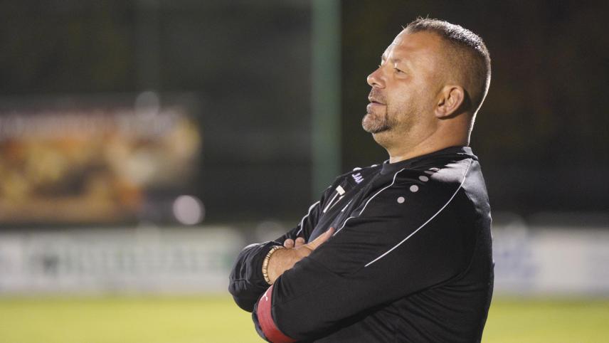 <p>Amels Trainer Robin Demarteau: „Wir sind mittlerweile in der Lage, jederzeit Tore zu erzielen.“</p>