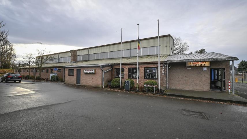 <p>Ein möglicher Standort für eine Ladestation wäre an der Sporthalle in Eynatten.</p>